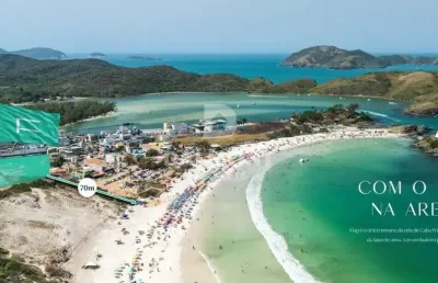 Praia do forte - cabo frio/rj - apartamento com 1 dormitório à venda, 82 m² por r$ 673.182