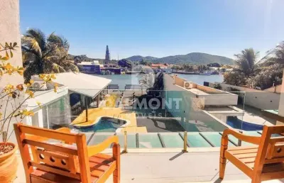 Ogiva - cabo frio/rj - casa de alto padrão com vista e acesso ao canal do itajuru.