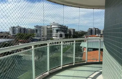 Braga - cabo frio - apartamendo de 3 quartos - 123m²