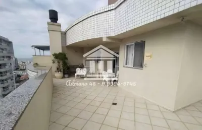 Cobertura para venda em são josé, kobrasol, 3 dormitórios, 1 suíte, 2 banheiros, 2 vagas