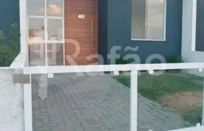 Casa geminada para venda em osório, bosque do albatroz, 2 dormitórios, 1 suíte