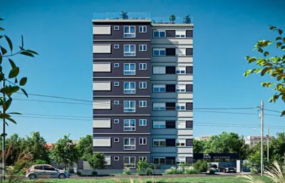 Apartamento para venda em osório, caravagio, 2 dormitórios, 1 banheiro