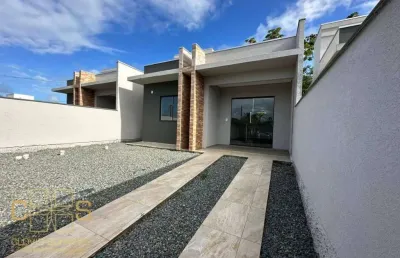Casa com 2 dormitórios à venda, 54 m² por r$ 320.000,00 - itajuba - barra velha/sc