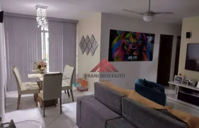 Apartamento à venda, 77 m² por r$ 280.000,00 - nova cidade - são gonçalo/rj