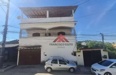Casa com 5 quartos à venda, 130m por 600.000 mil reais - vila três - são gonçalo - rj