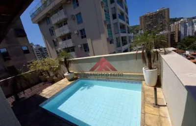 Cobertura com 3 quartos, sendo 3 suíte, à venda, 341 m² por r$ 1.900.000 - icaraí - niterói/rj