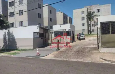 Apartamento com 2 dormitórios à venda, 55 m² por r$ 117.000,00 - jardim maria celina - londrina/pr