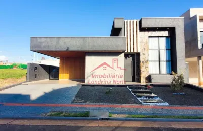 Casa com 2 dormitórios à venda, 151 m² por r$ 1.150.000 - cond. golden park 2 - marumbi - londrina/pr