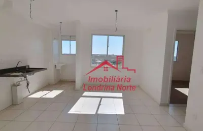 Apartamento com 2 dormitórios para alugar, 45 m² por r$ 1.100,00/mês - jardim maria celina - londrina/pr