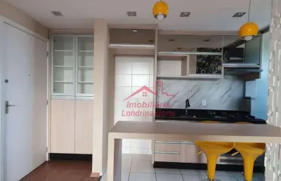Apartamento com 3 dormitórios para alugar, 59 m² por r$ 1.970,00/mês - jardim são paulo ii - londrina/pr