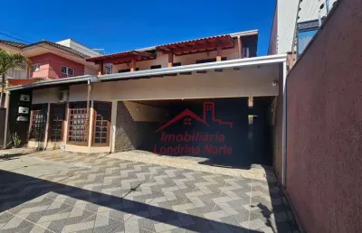 Casa com 5 dormitórios para alugar, 359 m² por r$ 9.900,00/mês - lago parque - londrina/pr