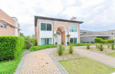 Casa em condomínio fechado com 4 quartos à venda na rua das gaivotas, 1126, alphaville graciosa, pinhais, 550 m2 por r$ 4.950.000