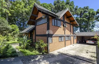 Casa com 3 quartos à venda na rua presidente juscelino kubitschek, 560, jardim santa mônica, colombo, 340 m2 por r$ 1.490.000