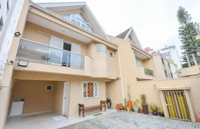 Casa em condomínio fechado com 3 quartos à venda na rua vereador constante pinto, 316, bacacheri, curitiba, 183 m2 por r$ 953.000