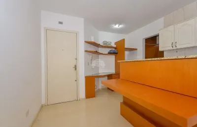 Apartamento com 1 quarto à venda na rua samuel cézar, 414, água verde, curitiba, 31 m2 por r$ 265.000