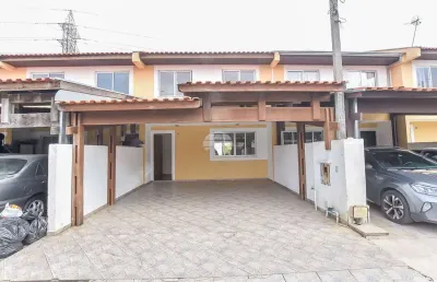 Casa em condomínio fechado com 3 quartos à venda na rua doutor petrônio romero de souza, 611, cajuru, curitiba, 121 m2 por r$ 550.000
