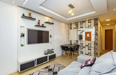 Apartamento com 3 quartos à venda na estrada guilherme weigert, 2245, santa cândida, curitiba, 52 m2 por r$ 290.000