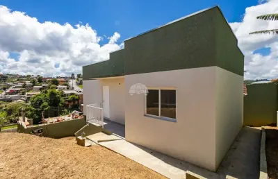 Casa em condomínio fechado com 2 quartos à venda na rua são josé dos pinhais, 364, jardim roma, almirante tamandaré, 75 m2 por r$ 270.000