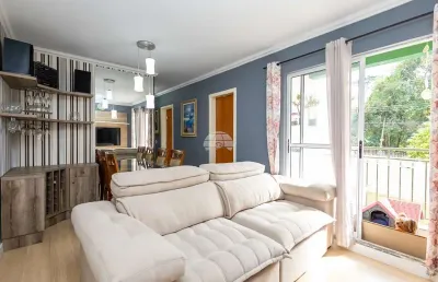 Apartamento com 3 quartos à venda na estrada guilherme weigert, 2245, santa cândida, curitiba, 55 m2 por r$ 280.000