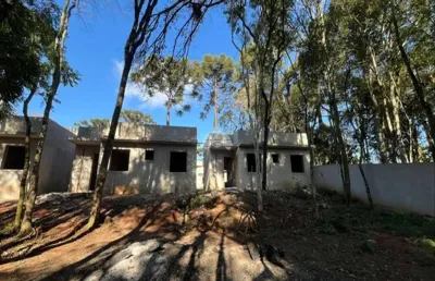 Casa em condomínio fechado com 3 quartos à venda na rua antônio chemin, 323, roça grande, colombo, 58 m2 por r$ 380.000