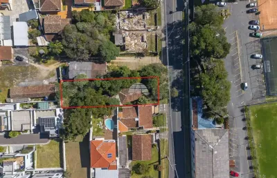 Terreno à venda na rua albano reis, 215, ahú, curitiba por r$ 1.300.000