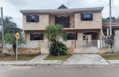 Casa com 3 quartos à venda na rua porto união, 113, jardim apucarana, almirante tamandaré, 140 m2 por r$ 470.000