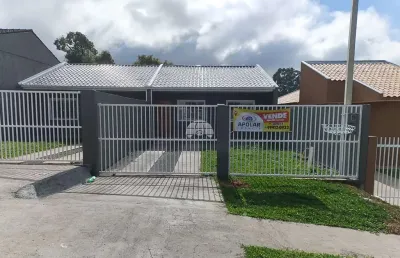 Casa em condomínio fechado com 2 quartos à venda na rua jânio quadros, 91, jardim josiane, almirante tamandaré, 57 m2 por r$ 300.000