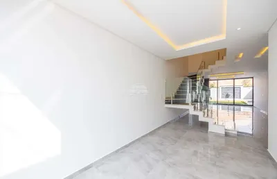 Casa com 3 quartos à venda na rua judith brunato cantador, 478, costeira, araucária, 180 m2 por r$ 1.250.000