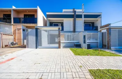 Casa com 3 quartos à venda na rua bernardino lemos, 193, costeira, araucária, 153 m2 por r$ 928.000