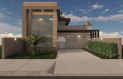 Casa em condomínio fechado com 3 quartos à venda na rua francisco alves ferreira, 650, jardim itaqui, campo largo, 94 m2 por r$ 509.000