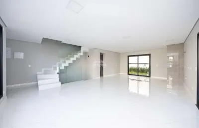 Casa em condomínio fechado com 3 quartos à venda na rua irma schreiner maran, 475, santa cândida, curitiba, 213 m2 por r$ 1.550.000