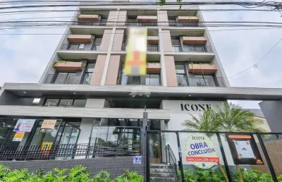 Apartamento com 1 quarto à venda na rua fernandes de barros, 1269, alto da rua xv, curitiba, 31 m2 por r$ 549.819