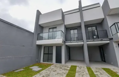 Casa em condomínio fechado com 3 quartos à venda na rua antenor guimarães, 315, pilarzinho, curitiba, 111 m2 por r$ 870.000