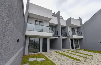 Casa em condomínio fechado com 3 quartos à venda na rua antenor guimarães, 315, pilarzinho, curitiba, 111 m2 por r$ 830.000