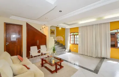 Casa com 3 quartos à venda na rua desembargador manoel de lacerda pinto, 408, bacacheri, curitiba, 382 m2 por r$ 995.000