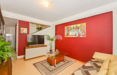 Casa em condomínio fechado com 3 quartos à venda na rua professor olímpio de almeida, 64, bacacheri, curitiba, 124 m2 por r$ 680.000