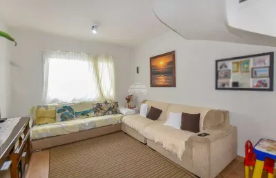 Casa em condomínio fechado com 3 quartos à venda na rua lourenço volpi, 623, santa cândida, curitiba, 105 m2 por r$ 530.000