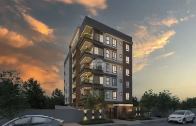 Apartamento com 3 quartos à venda na rua vicente ciccarino, 1220, boa vista, curitiba, 86 m2 por r$ 1.036.800