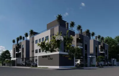 Apartamento com 2 quartos à venda na rua durval ferreira romualdo, 338, centro, matinhos, 57 m2 por r$ 416.404