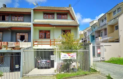 Casa com 4 quartos à venda na rua josé wosch sobrinho, 365, bacacheri, curitiba, 180 m2 por r$ 748.999