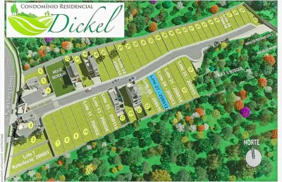 Terreno em condomínio fechado à venda na rua walace landal, 220, santa cândida, curitiba, 152 m2 por r$ 250.000