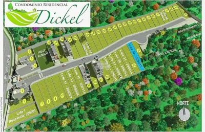 Terreno em condomínio fechado à venda na rua walace landal, 220, santa cândida, curitiba, 172 m2 por r$ 250.000