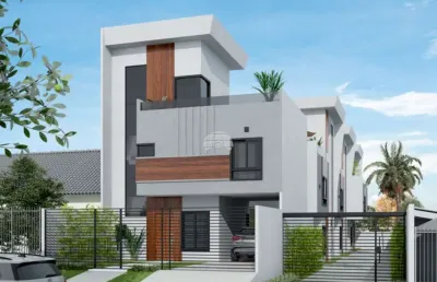 Casa em condomínio fechado com 3 quartos à venda na rua theodoro gbur, 400, tingui, curitiba por r$ 750.000
