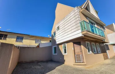 Casa em condomínio fechado com 3 quartos à venda na rua sebastião alves ferreira, 2274, bairro alto, curitiba, 122 m2 por r$ 549.999