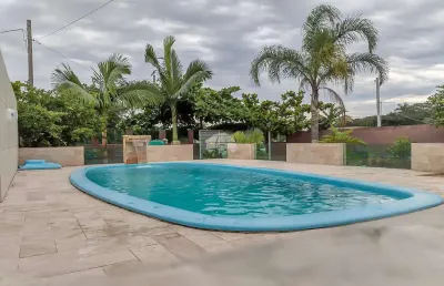 Casa com 4 quartos à venda na avenida loanda, 382, coroados, guaratuba, 107 m2 por r$ 395.000