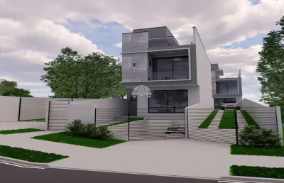Casa com 3 quartos à venda na rua simão brante, 640, uberaba, curitiba, 195 m2 por r$ 890.000