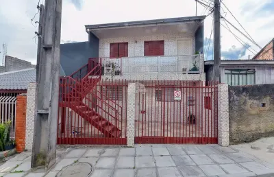 Casa com 4 quartos à venda na rua xanxerê, 44, cidade industrial, curitiba, 93 m2 por r$ 319.000