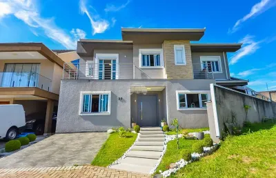 Casa em condomínio fechado com 3 quartos à venda na rua júlia huga maria negrello, 291, umbará, curitiba, 198 m2 por r$ 1.350.000