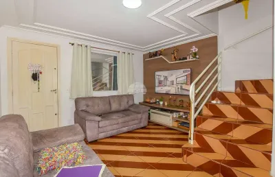 Casa com 2 quartos à venda na rua tenente martinho d'oliveira, 28, cidade industrial, curitiba, 68 m2 por r$ 380.000