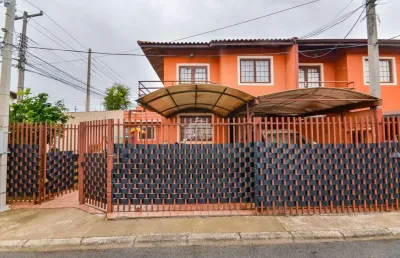 Casa em condomínio fechado com 4 quartos à venda na rua laudelino ferreira lopes, 200, novo mundo, curitiba, 112 m2 por r$ 620.000